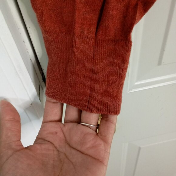 St. Johns Bay XL Copper V-Neck Sweater Men - Picture 3 of 8